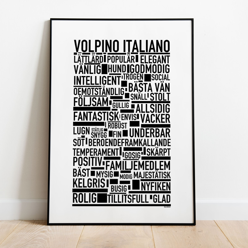 Volpino Italiano Poster