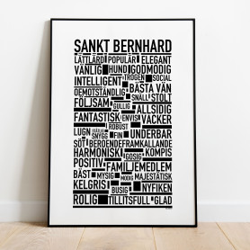 Sankt Bernhard Poster