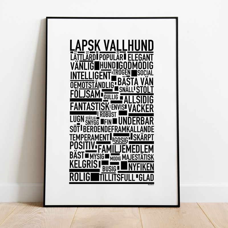 Lapsk Vallhund Poster