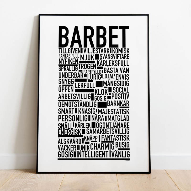 Barbet Poster