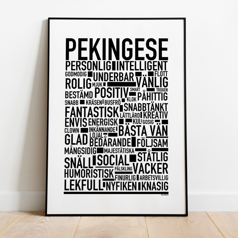 Pekingese Poster