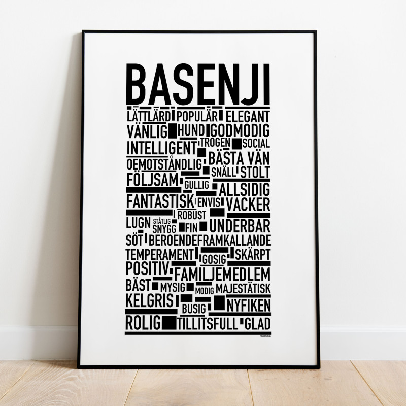 Basenji Poster