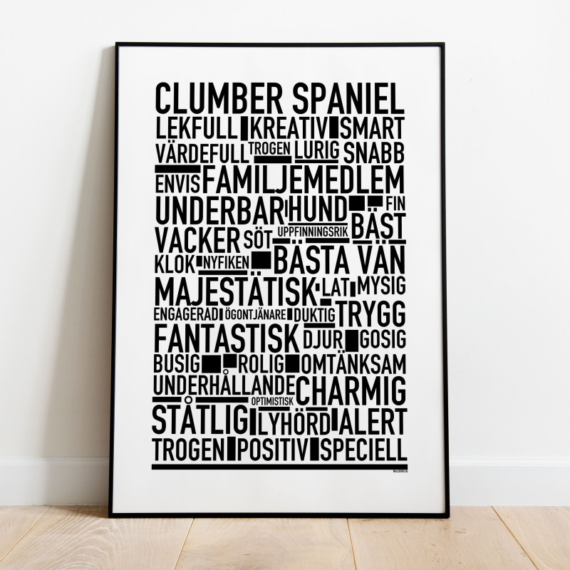 Clumber Spaniel Poster