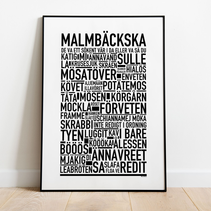 Malmbäckska Poster