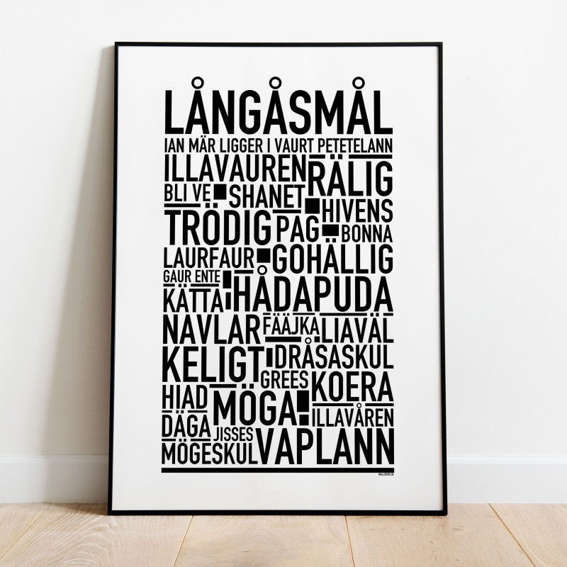 Långåsmål Poster