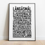 Långåsmål Poster
