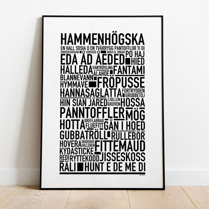 Hammenhögska Poster