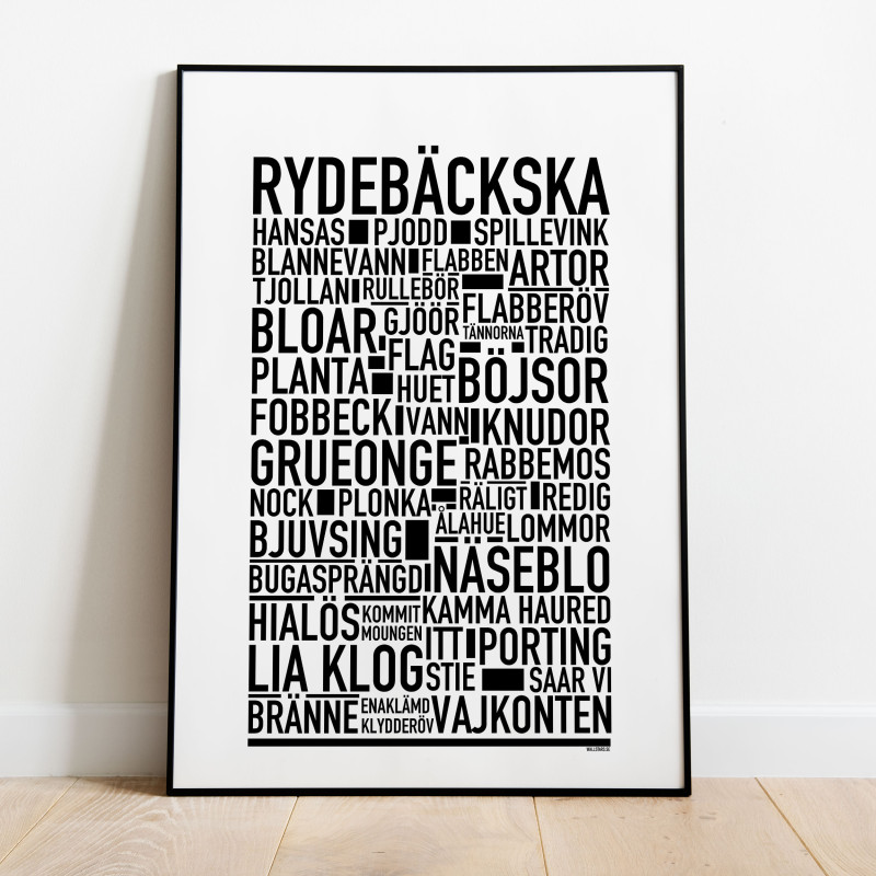 Rydebäckska Poster