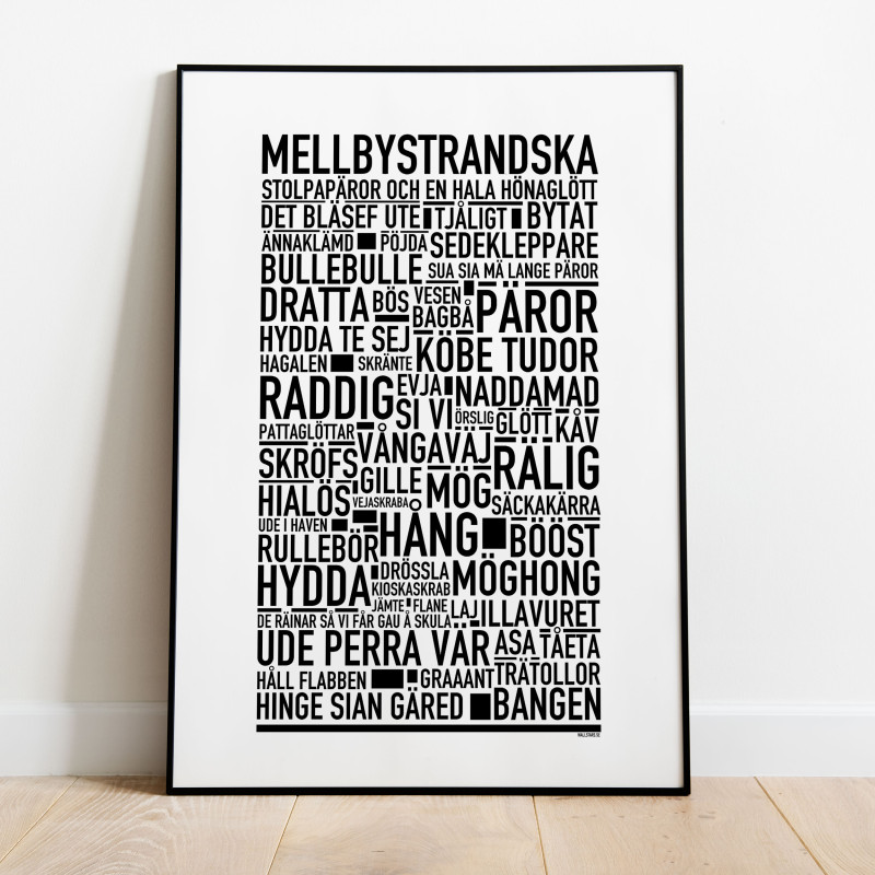 Mellbystrandska Poster