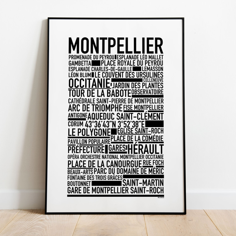 Montpellier Poster