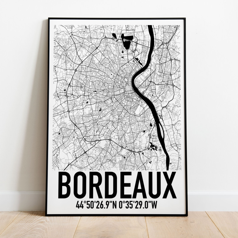 Bordeaux Karta