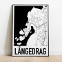 Långedrag Karta