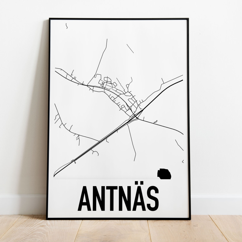Antnäs Karta
