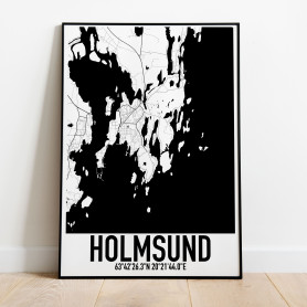 Holmsund Karta