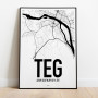 Teg Karta Poster