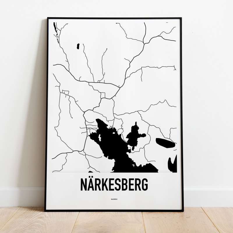 Närkesberg Karta
