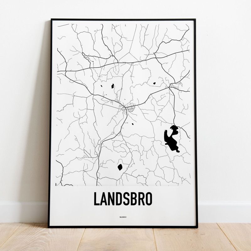 Landsbro Karta