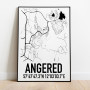 Angered Karta Poster