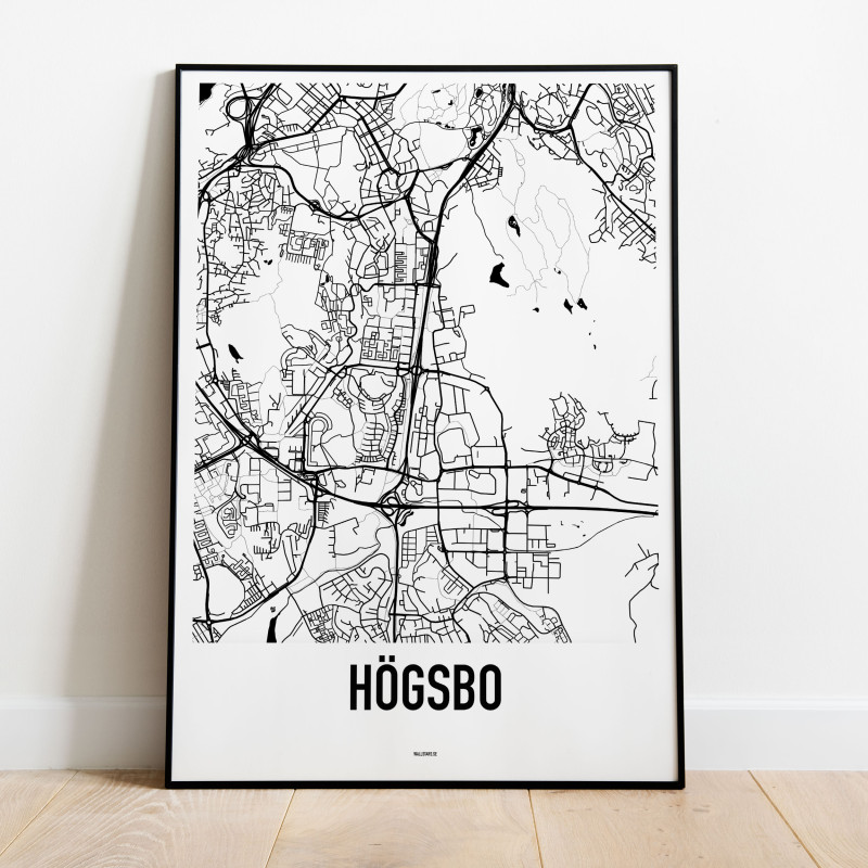 Högsbo Karta