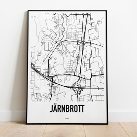 Järnbrott Karta