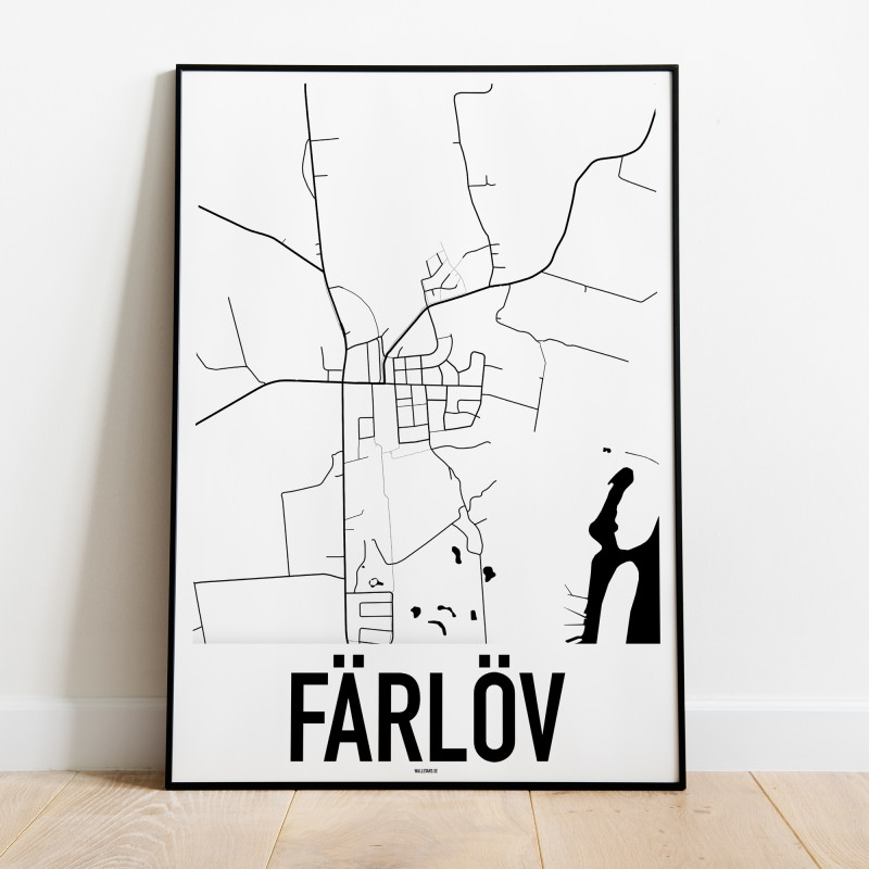 Färlöv Karta