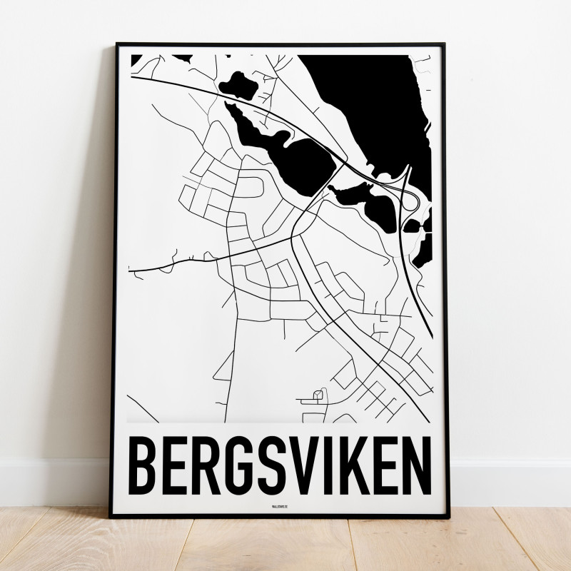 Bergsviken Karta