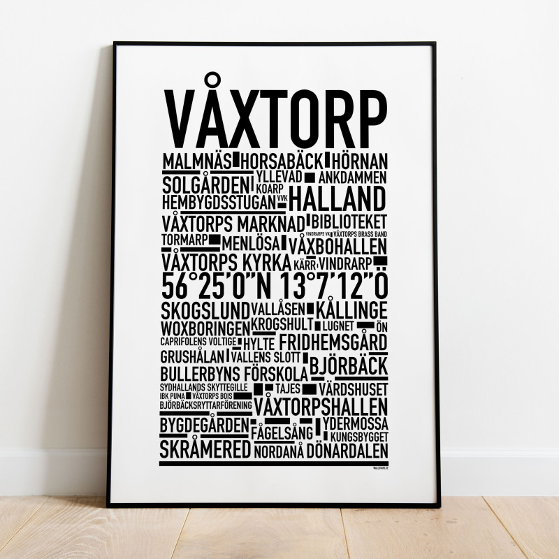 Våxtorp Poster