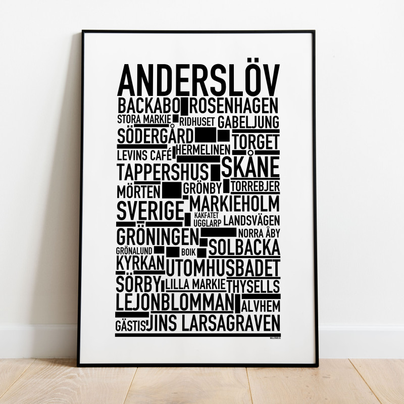 Anderslöv Poster