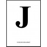 Alfabet J Poster
