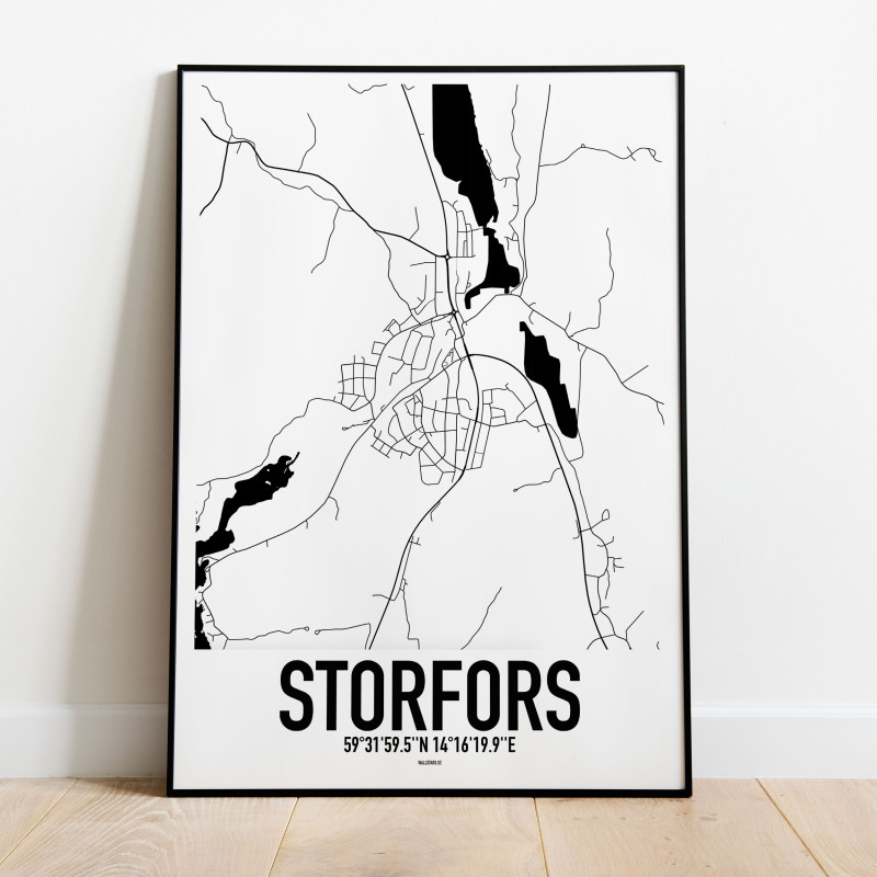 Storfors Karta