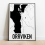Orrviken Karta