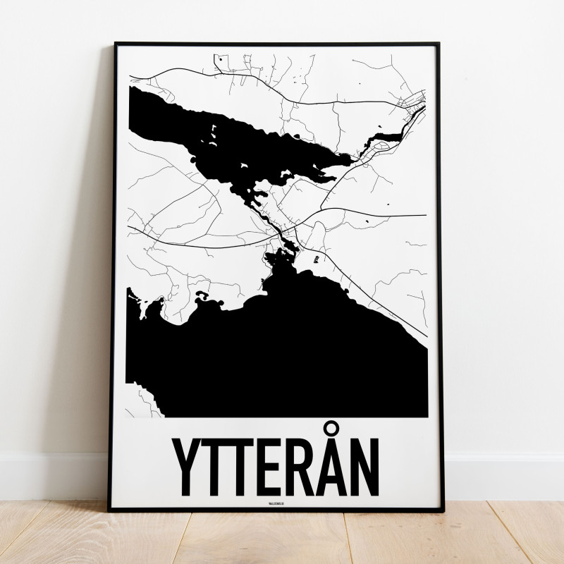 Ytterån Karta
