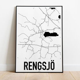 Rengsjö Karta