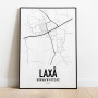 Laxå Karta Poster