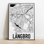 Långbro Karta
