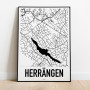 Herrängen Karta
