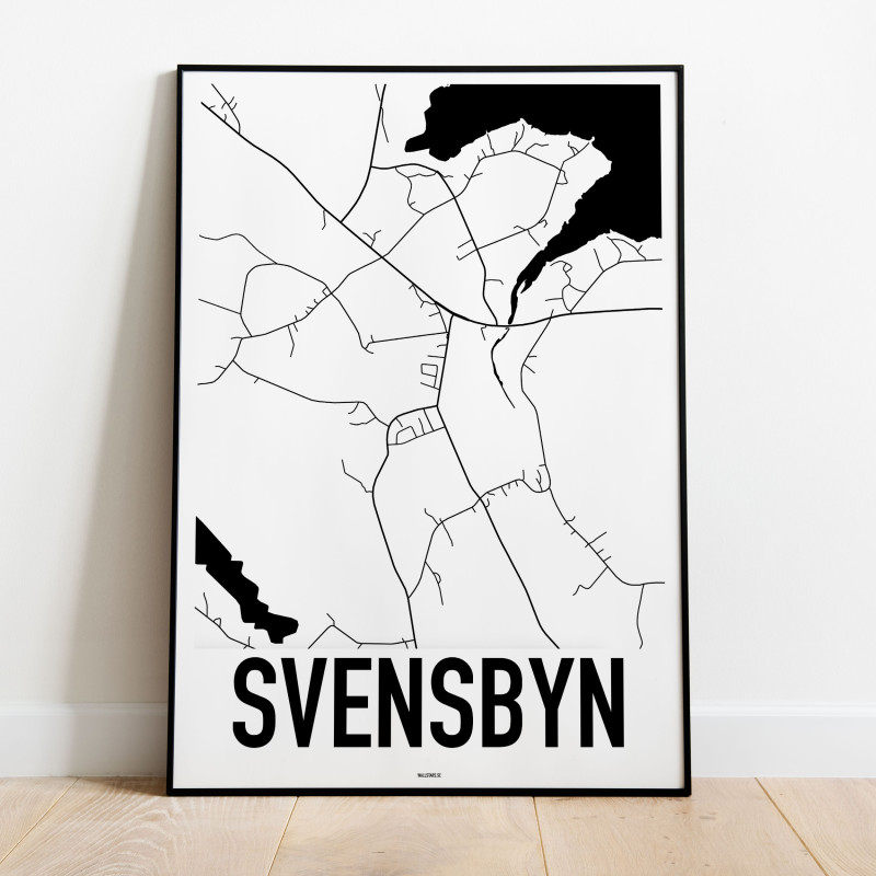 Svensbyn Karta