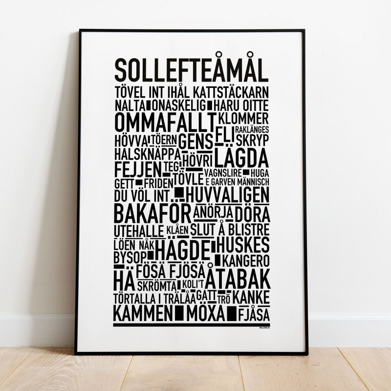 Sollefteåmål Poster