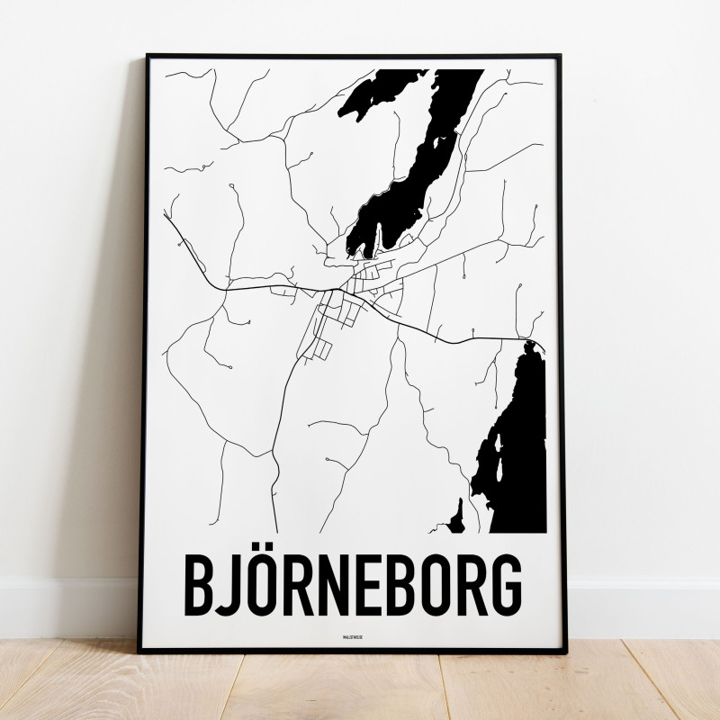 Björneborg Karta