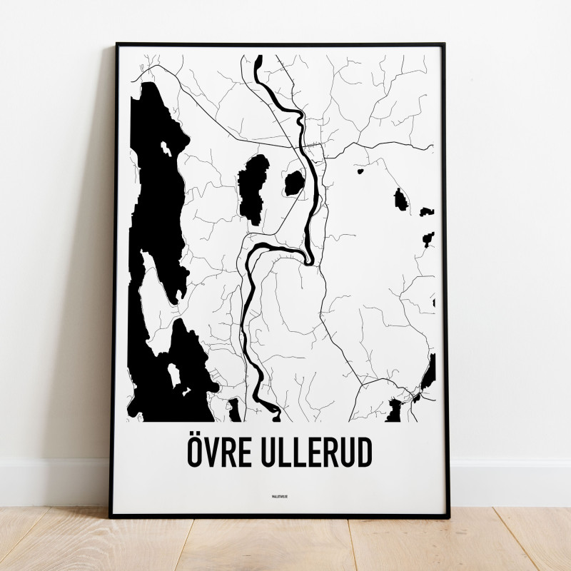 Övre Ullerud Karta