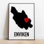 Enviken Heart Poster