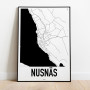 Nusnäs Karta