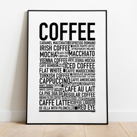Coffee Sorts Poster