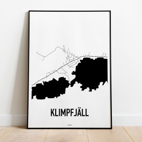 Klimpfjäll Karta