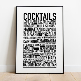 Cocktails Poster