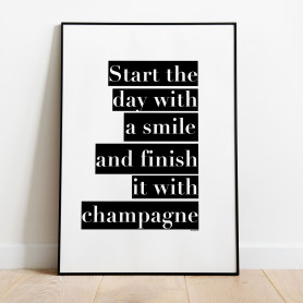 Start The Day Poster
