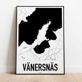 Vänersnäs Karta