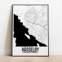 Hässelby Karta Poster
