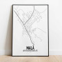 Malå Karta Poster