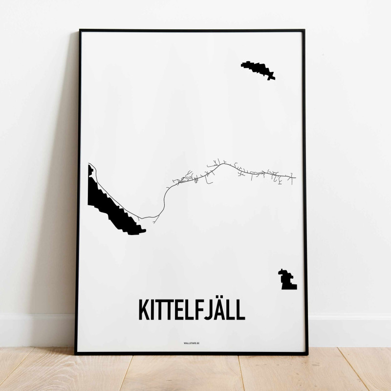 Kittelfjäll Karta